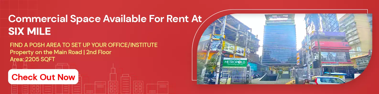 Commercial space for rent in sixmile guwahati